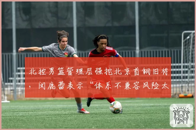 北控男篮管理层强挖北京首钢旧将，闵鹿蕾表示“体系不兼容风险太大”
