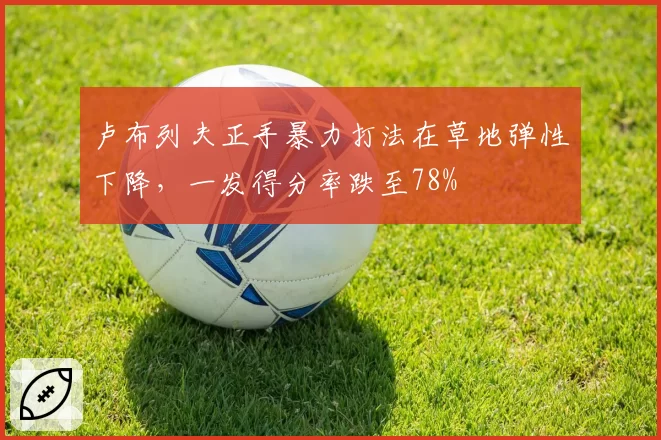 卢布列夫正手暴力打法在草地弹性下降，一发得分率跌至78%