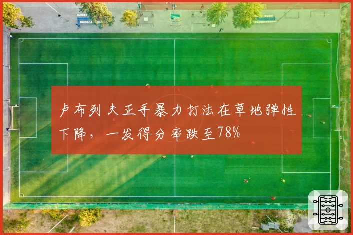 卢布列夫正手暴力打法在草地弹性下降，一发得分率跌至78%